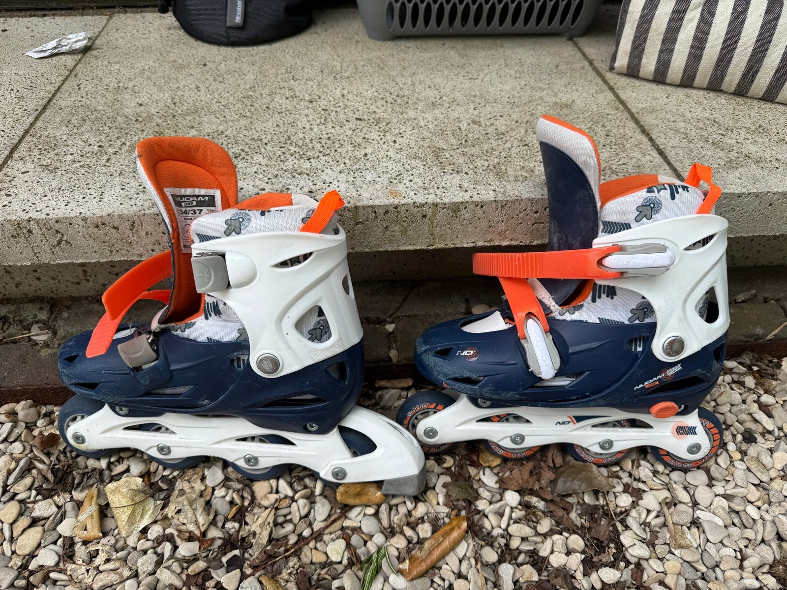 Nijdam inline skates, verstelbaar maat 34-37, Sport en Fitness, Schaatsen, Ophalen, Gebruikt, Overige typen, Nijdam