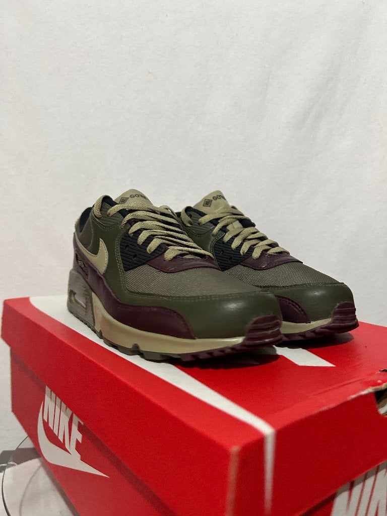 ALS NIEUW! Maat 40,5 - Nike Air Max 90 Gore-Tex Medium Olive, Overige kleuren, Verzenden, Nike, Nike