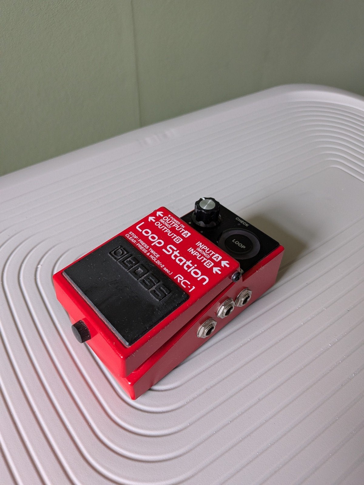 Boss RC-1 Loop pedaal, Muziek en Instrumenten, Effecten, Ophalen of Verzenden, Zo goed als nieuw