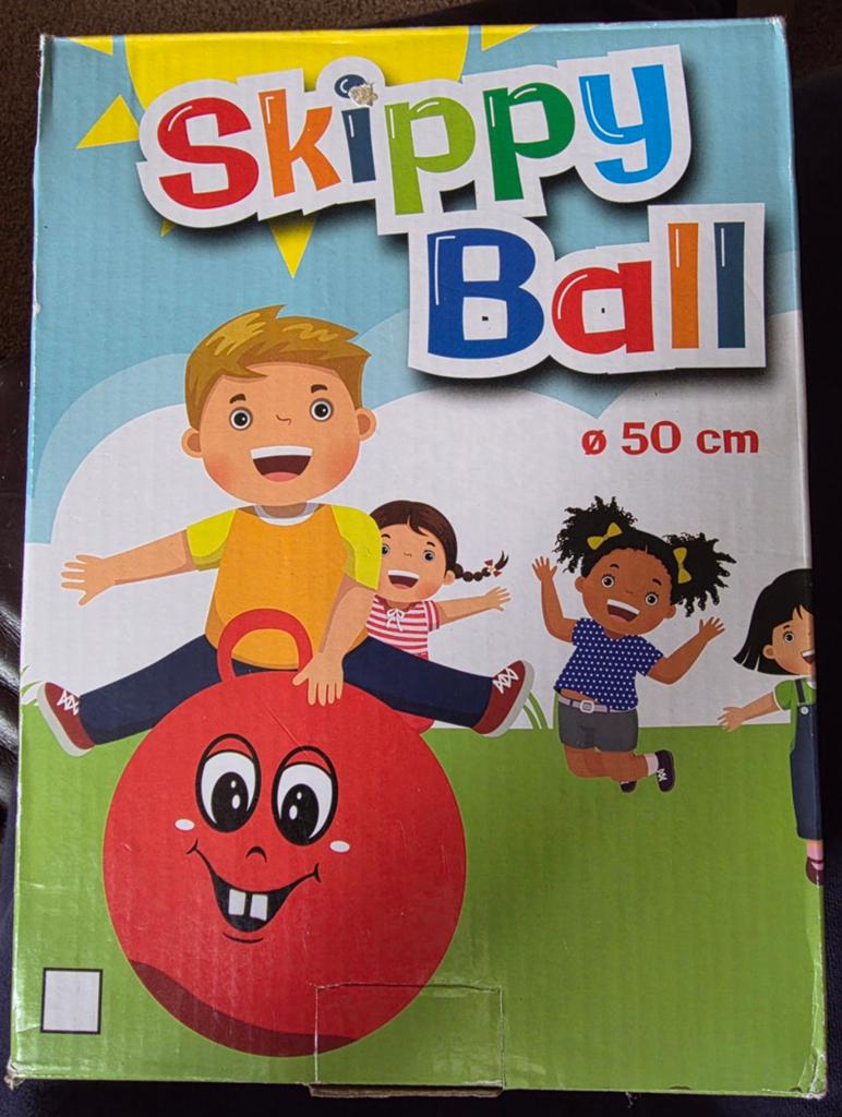 Skippy bal, nieuw 50 cm., Ophalen of Verzenden, Nieuw, Jongen of Meisje