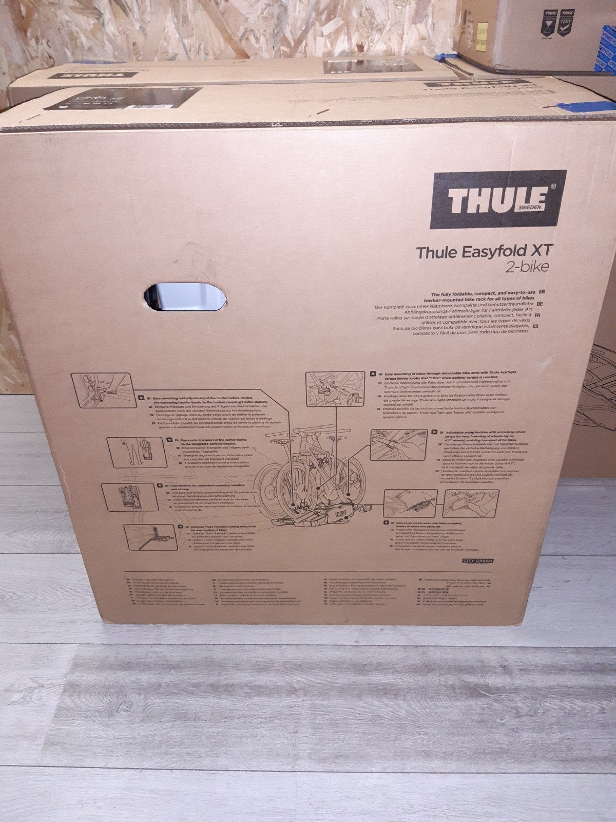 Foto 11 van thule easyfold xt2 933 fietsendrager + opberghoes NIEUW !!