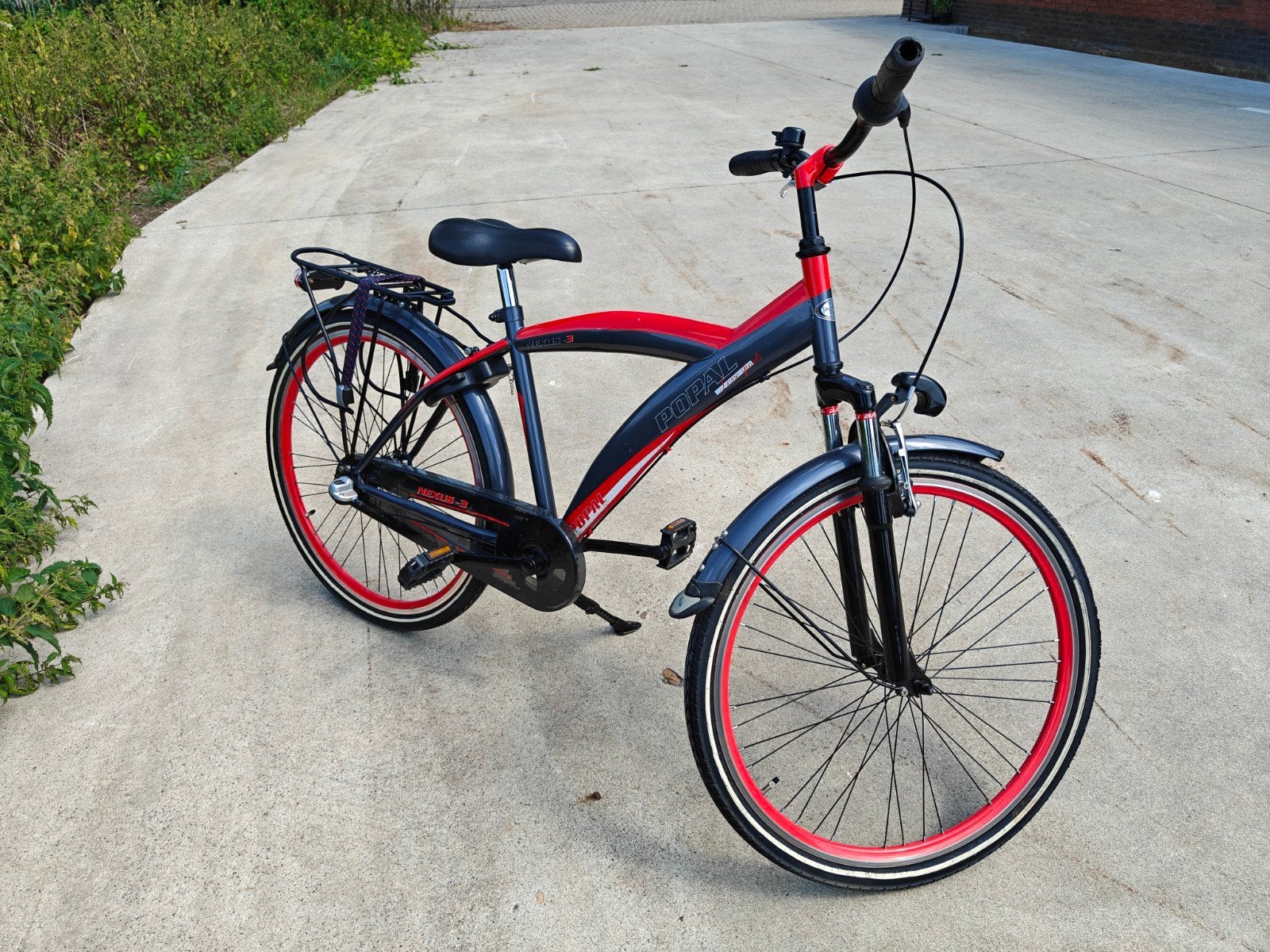 Popal Nexus-3 26 inch Jongensfiets met 3 versnellingen, Fietsen en Brommers, Fietsen | Jongens, Ophalen, Terugtraprem, Gebruikt