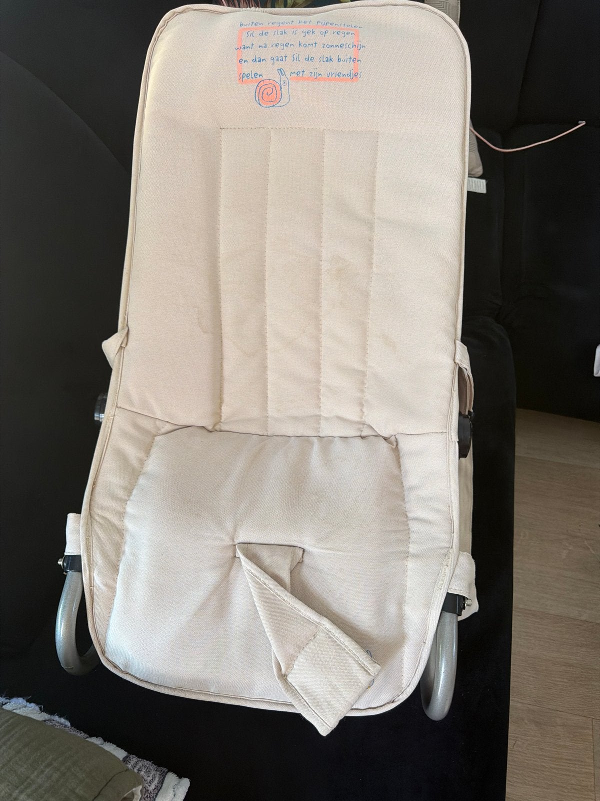 Draagzak/zitje voor kinderwagen - Beige, Ophalen, Gebruikt, Kinderwagen, Overige merken