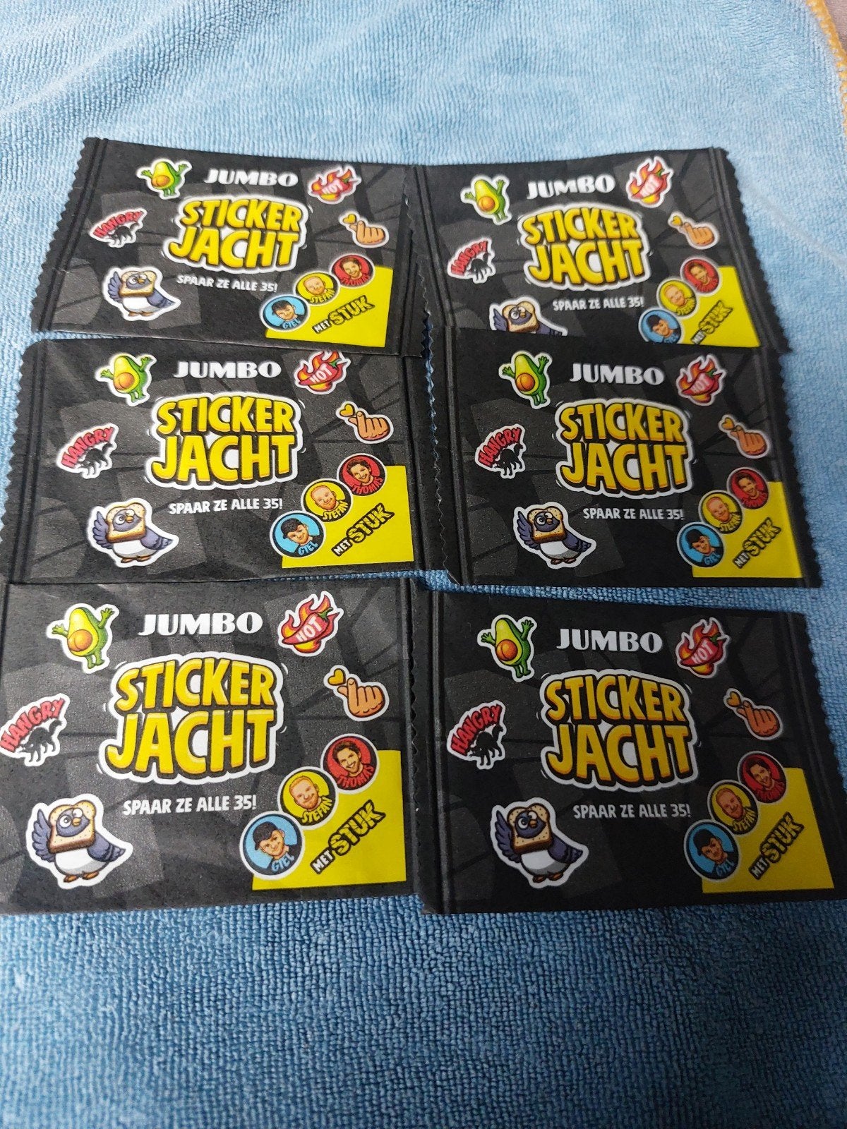 Jumbo Sticker Jacht, Ophalen of Verzenden, Nieuw