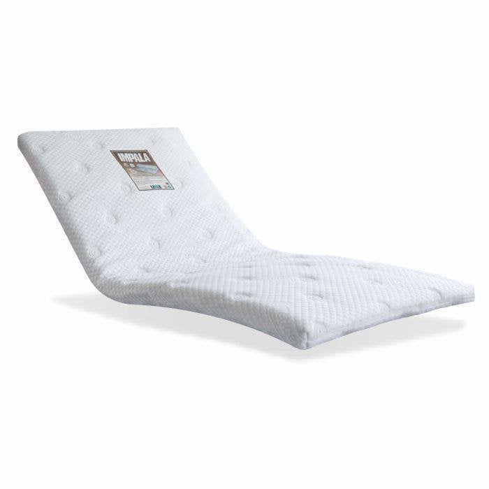 Impala Natuurrubber Topmatras – (90x200) Showmodel, Ophalen, 90 cm, Eenpersoons, Zo goed als nieuw