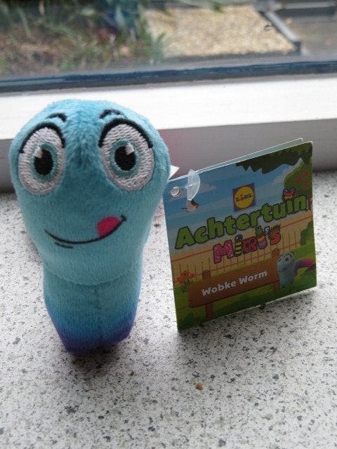 Wobke Worm van LIDL Achtertuin Mini's, Lidl, Ophalen of Verzenden
