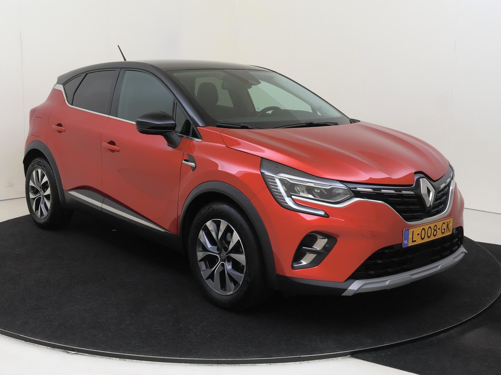 Renault Captur 1.3 TCe 140 Intens |AUTOMAAT| Navigatie | Ach, Auto's, 12 maanden, Gebruikt, 4 cilinders, Leder en Stof