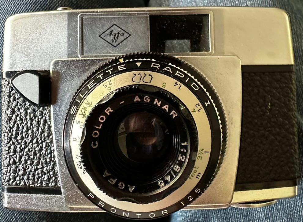 Agfa Silette - Rapid 1, Ophalen of Verzenden, Gebruikt, Compact, Overige Merken
