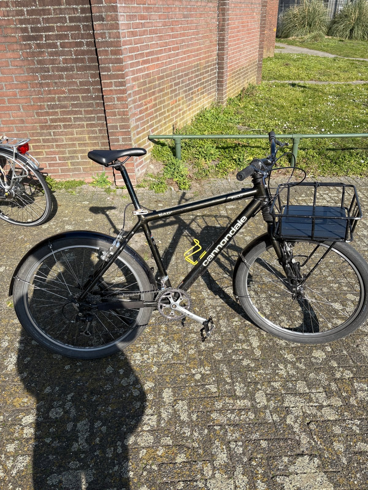 Cannondale F600 Jaren '90 MTB / Trekkingbike met voordrager, Gebruikt, Velgrem, Versnellingen, Ophalen