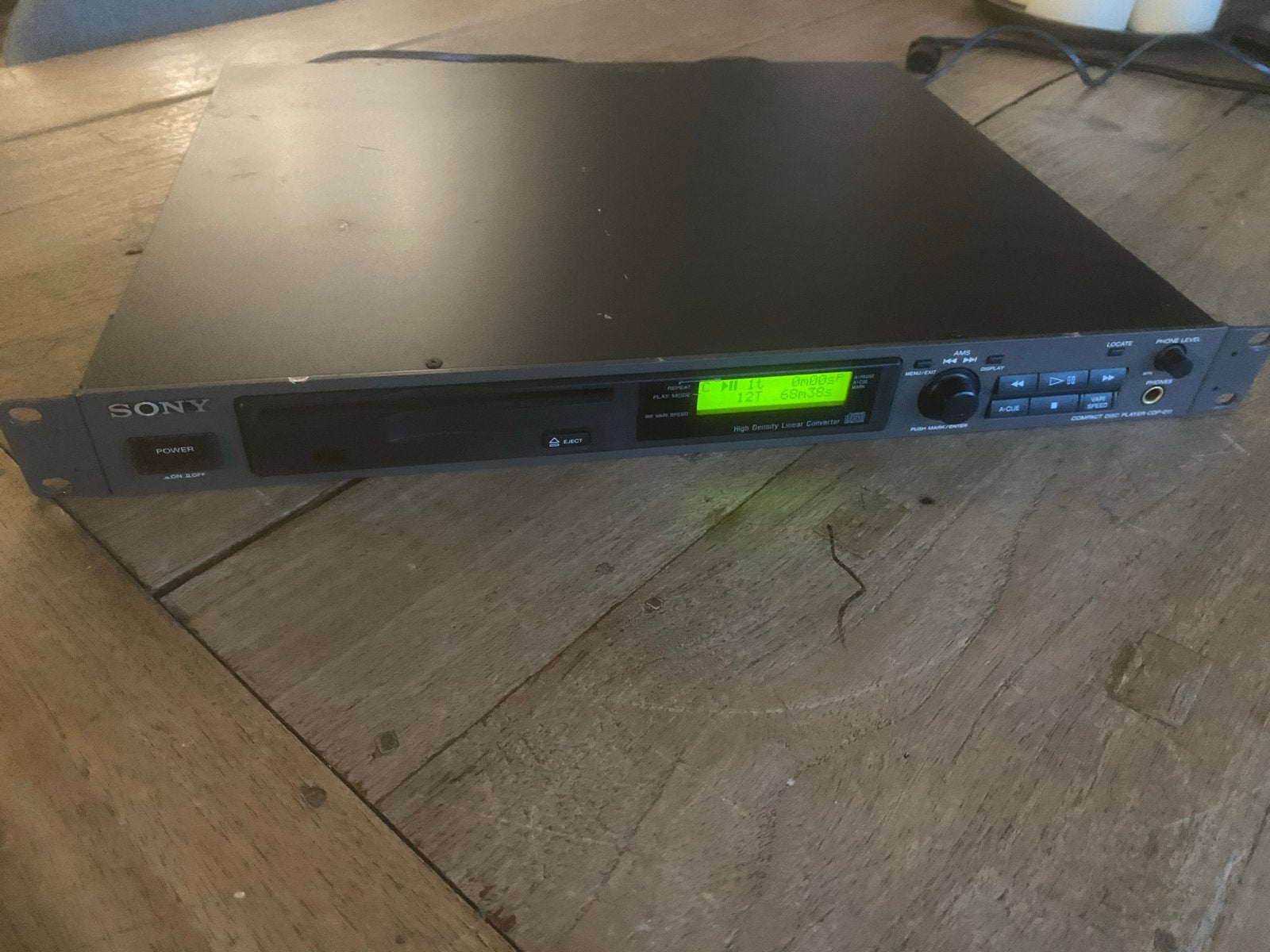 Sony CDP-D11 Professionele CD-speler, Gebruikt, Ophalen of Verzenden, Nvt, Sony