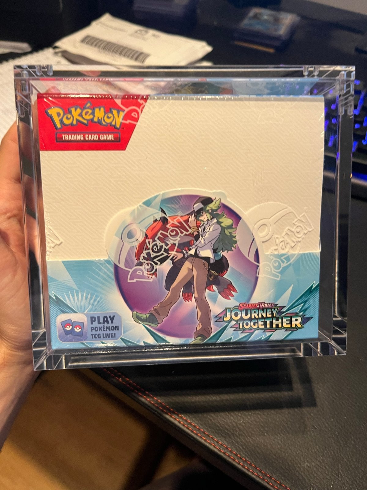 Pokémon Scarlet & Violet Journey Together Deck Box, Ophalen of Verzenden, Nieuw, Overige typen