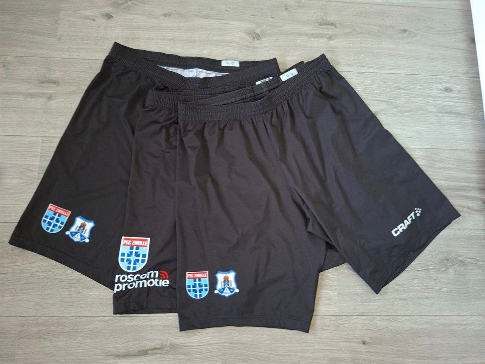 PEC Zwolle Craft Voetbalbroeken Heren Maat M en L, Craft, Maat 48/50 (M), Nieuw, Ophalen of Verzenden