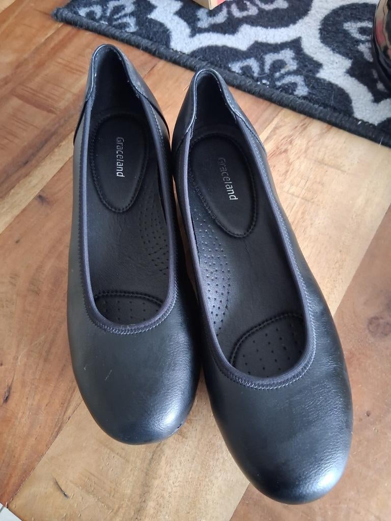 Zwarte Graceland ballerina's, Ophalen of Verzenden, Zo goed als nieuw, Zwart