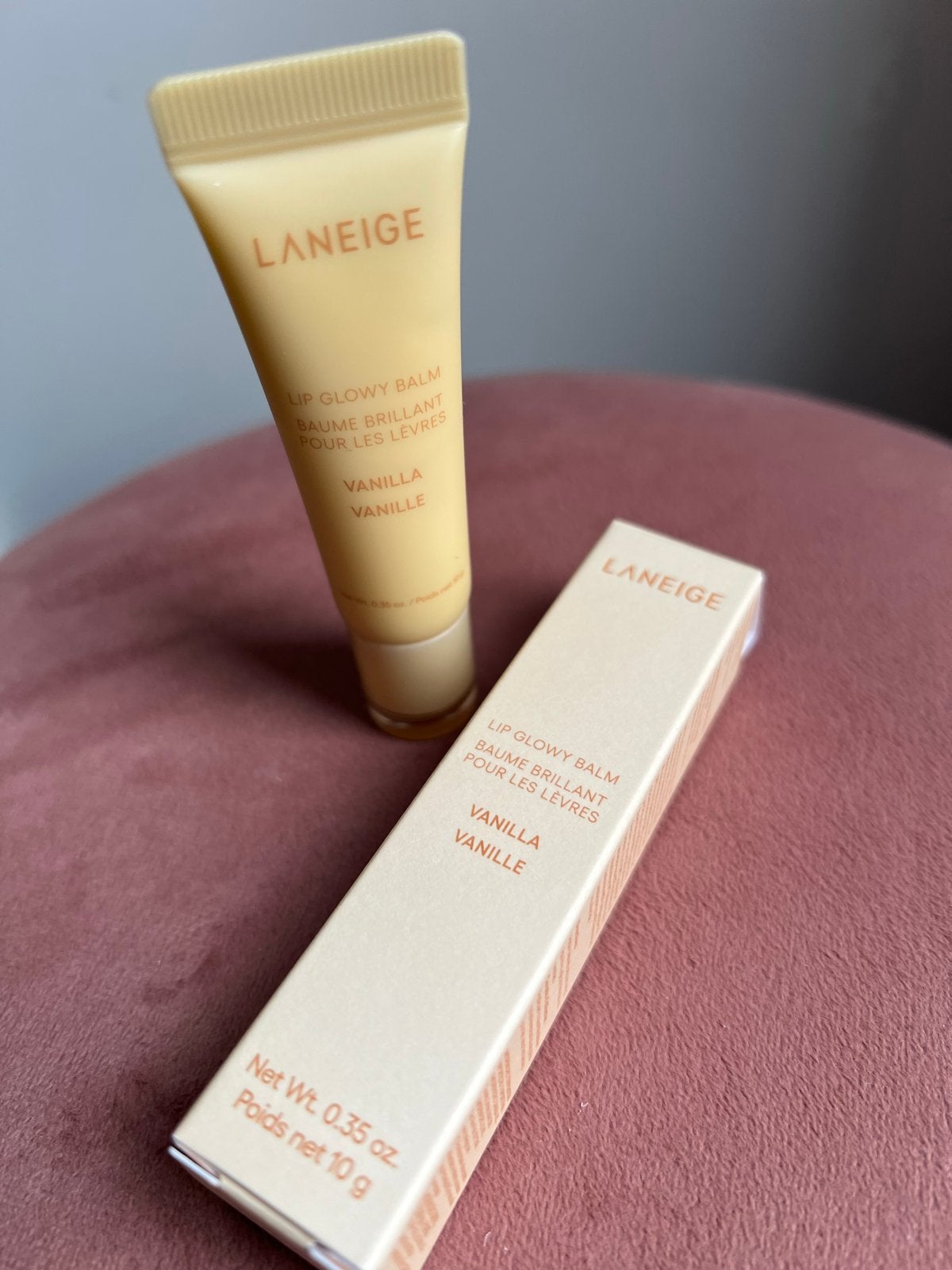 LANEIGE Lip Glowy Balm Vanilla, Ophalen of Verzenden, Nieuw, Lippen, Verzorging