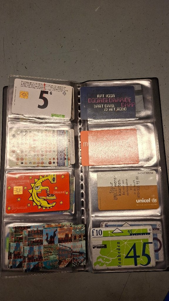 Telefoonkaarten, Verzamelen, Telefoonkaarten, Ophalen, Nederland