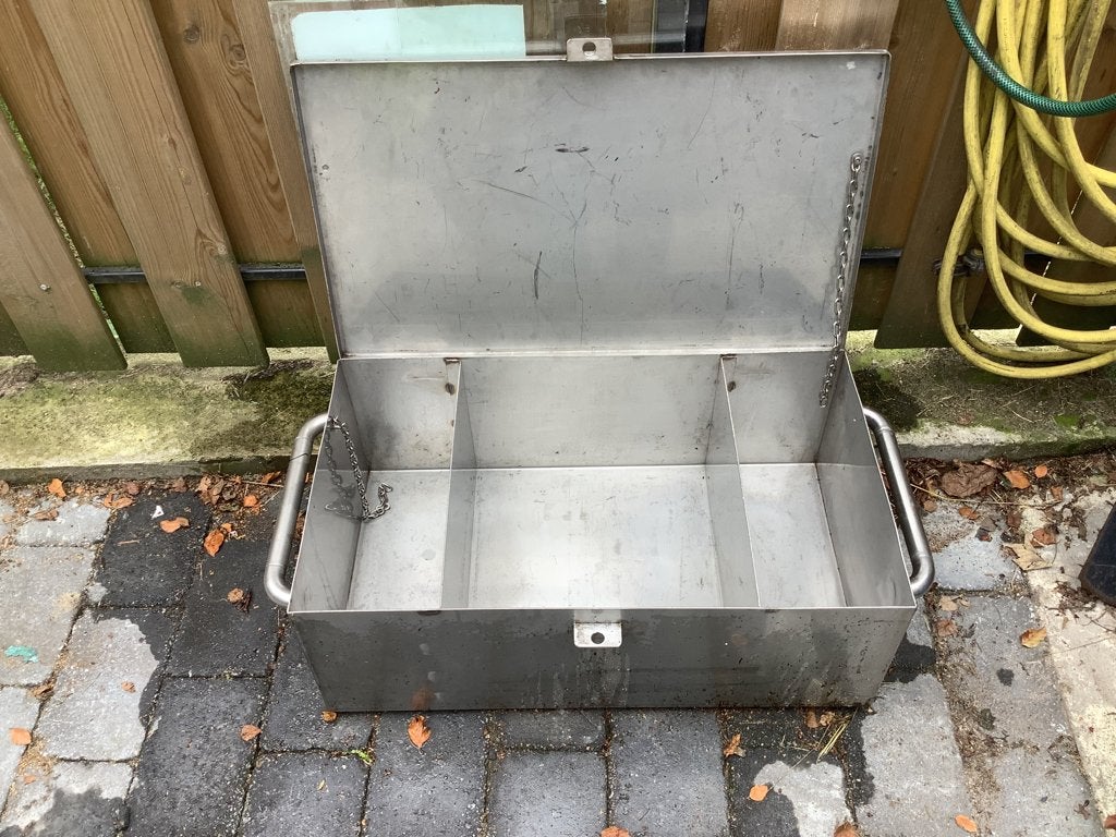 Gereedschap kist opslag bak, Ophalen, Overige materialen, Minder dan 50 cm, Gebruikt