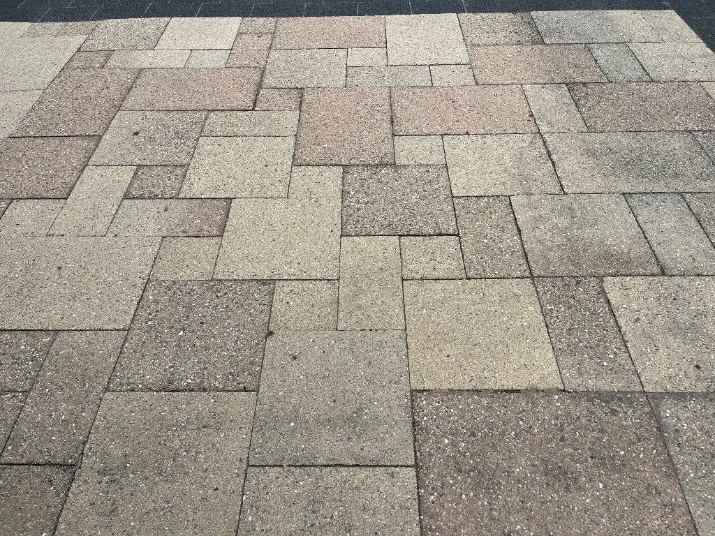 Betontegels, Tuin en Terras, Ophalen, Gebruikt, 10 m² of meer, Beton