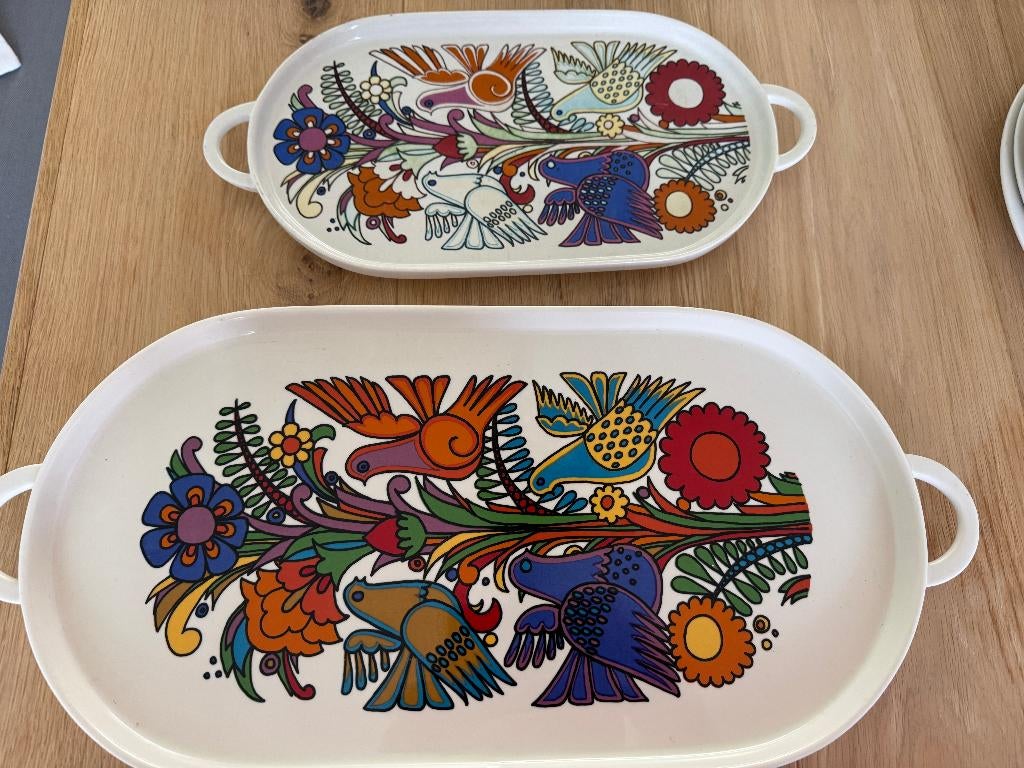 Villeroy & Boch - Acapulco servies - serveerschaal, Gebruikt, Ophalen of Verzenden, Schaal of Schalen, Overige stijlen