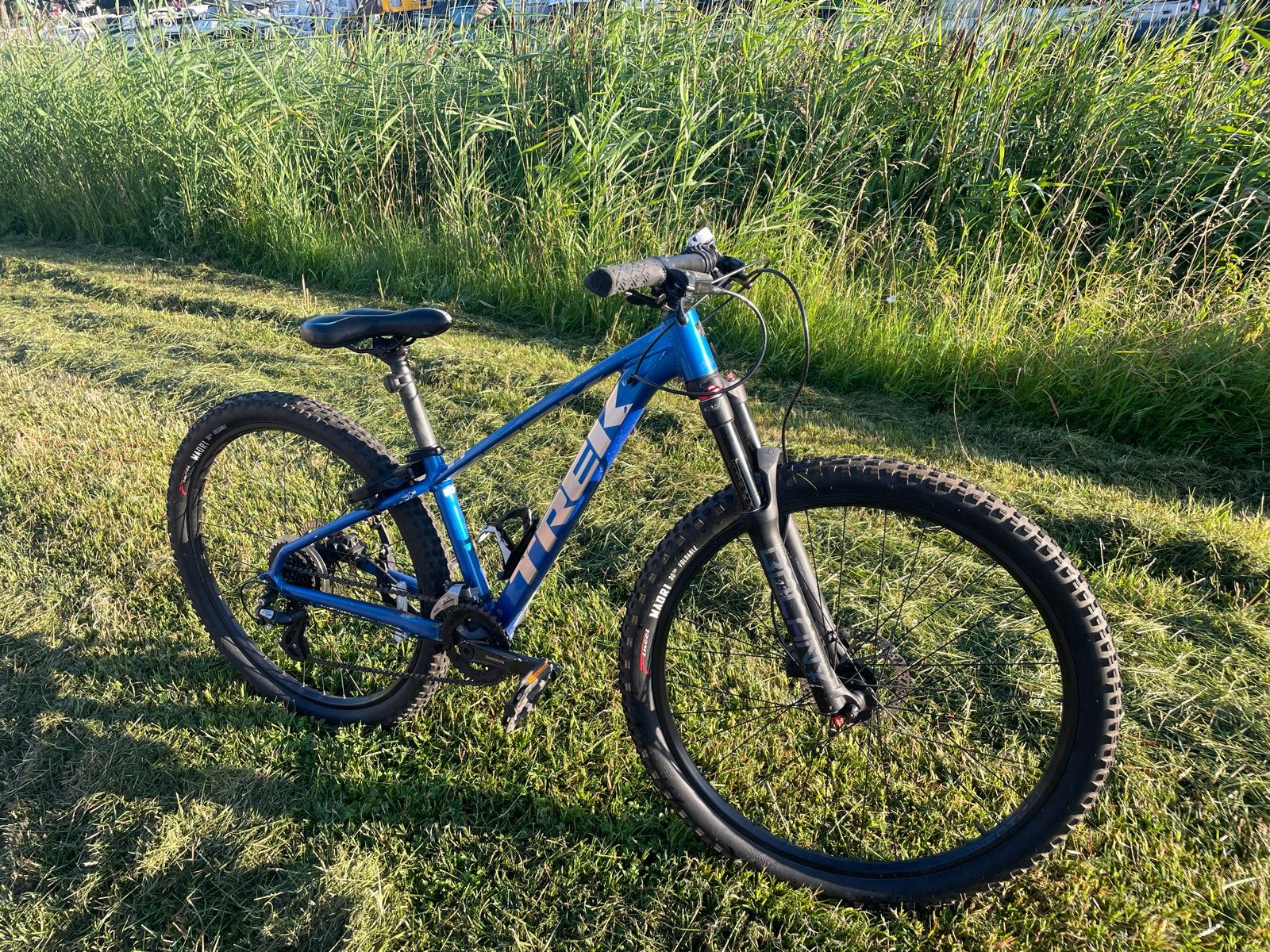 Trek Marlin 6 XS met Bolany voorvork 27,5”, Fietsen en Brommers, Fietsen | Mountainbikes en ATB, Gebruikt, Hardtail, Schijfrem