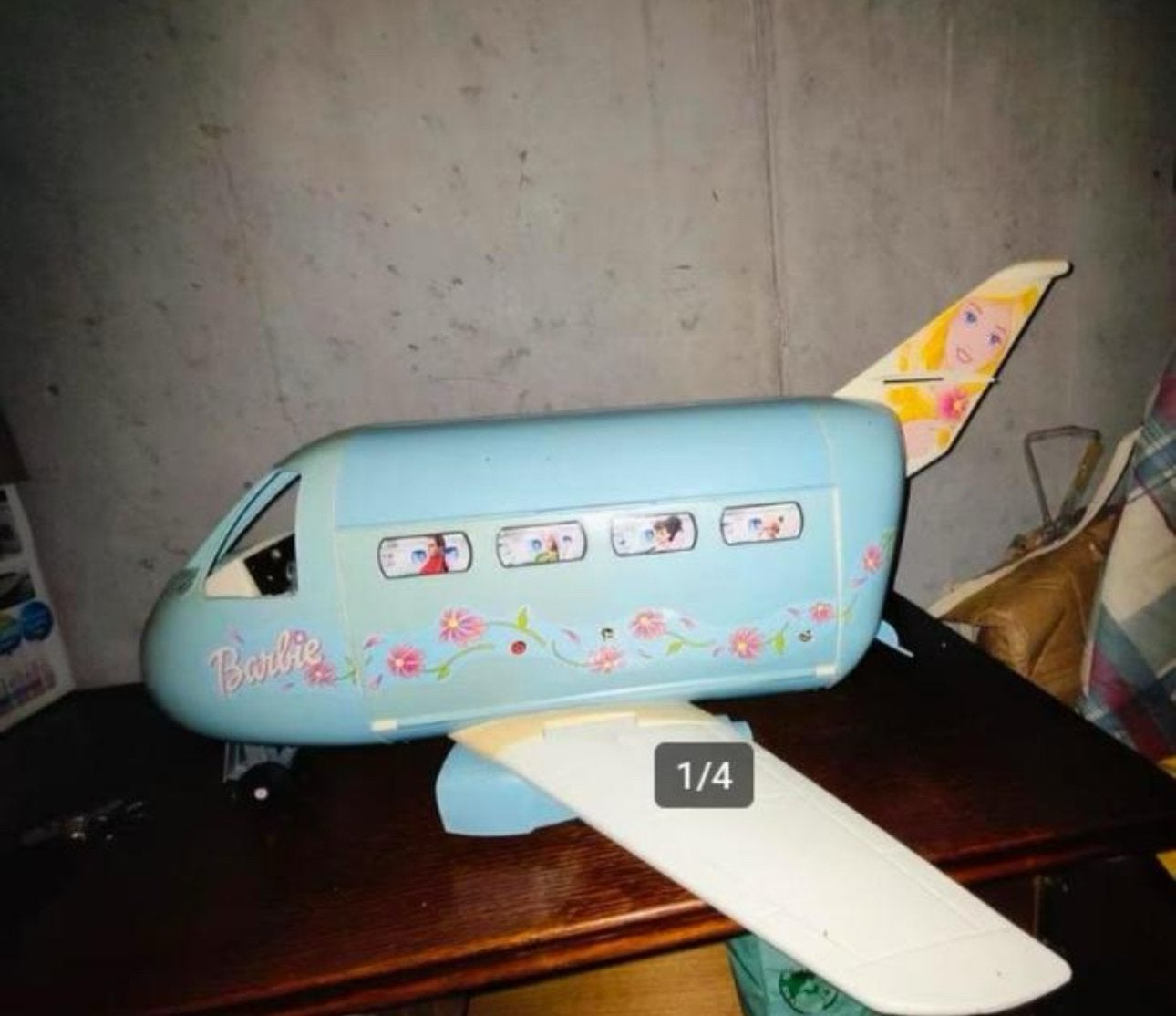 Barbie Vliegtuig Speelset - Vintage Speelgoed, Ophalen of Verzenden, Gebruikt, Meisje