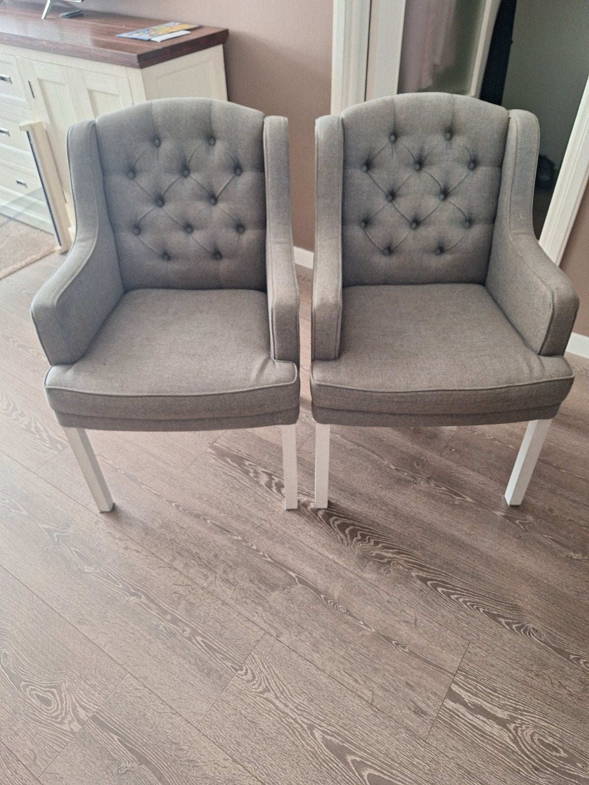 2 stoelen + bankje, Huis en Inrichting, Ophalen, Twee