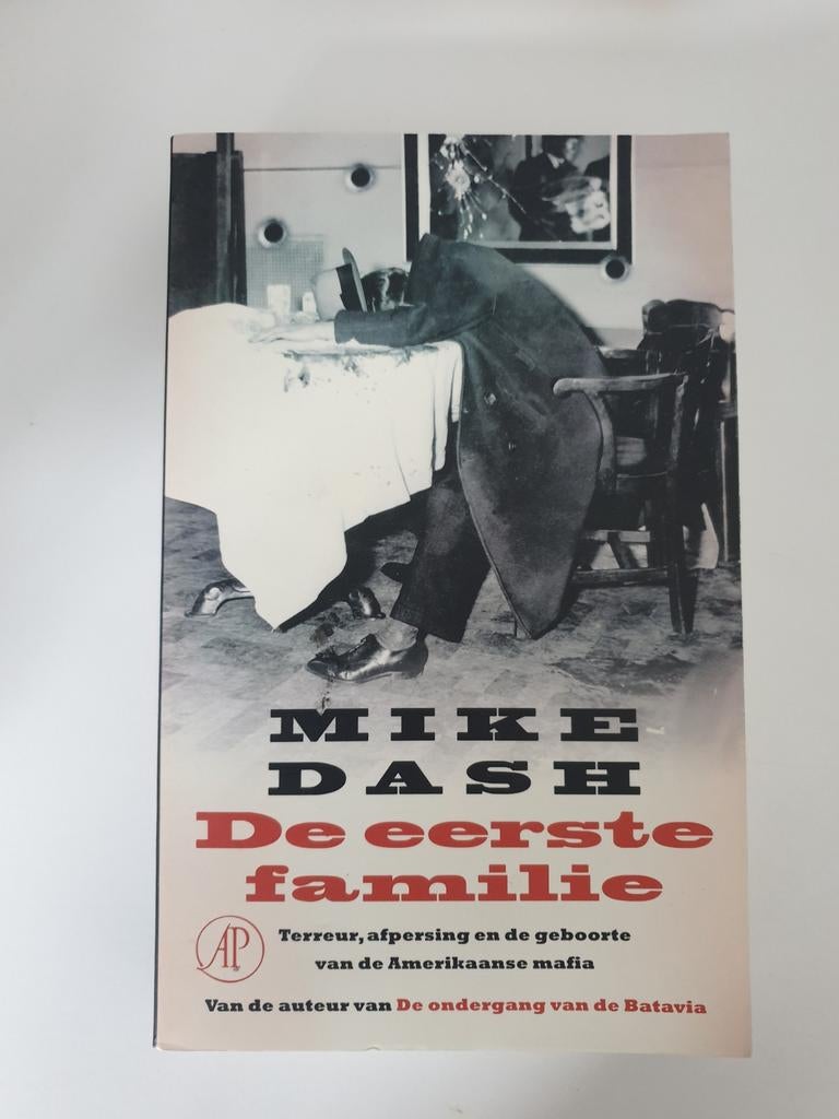 De Eerste Familie - Mike Dash (Terreur, afpersing, maffia), Boeken, Ophalen of Verzenden, Gelezen