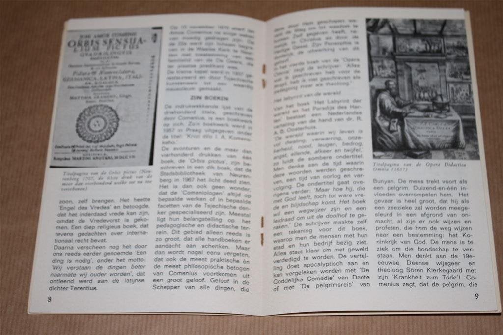 Comenius Oecumenius. Jan Amos Comenius [1592-1670], Boeken, Ophalen of Verzenden, Gelezen