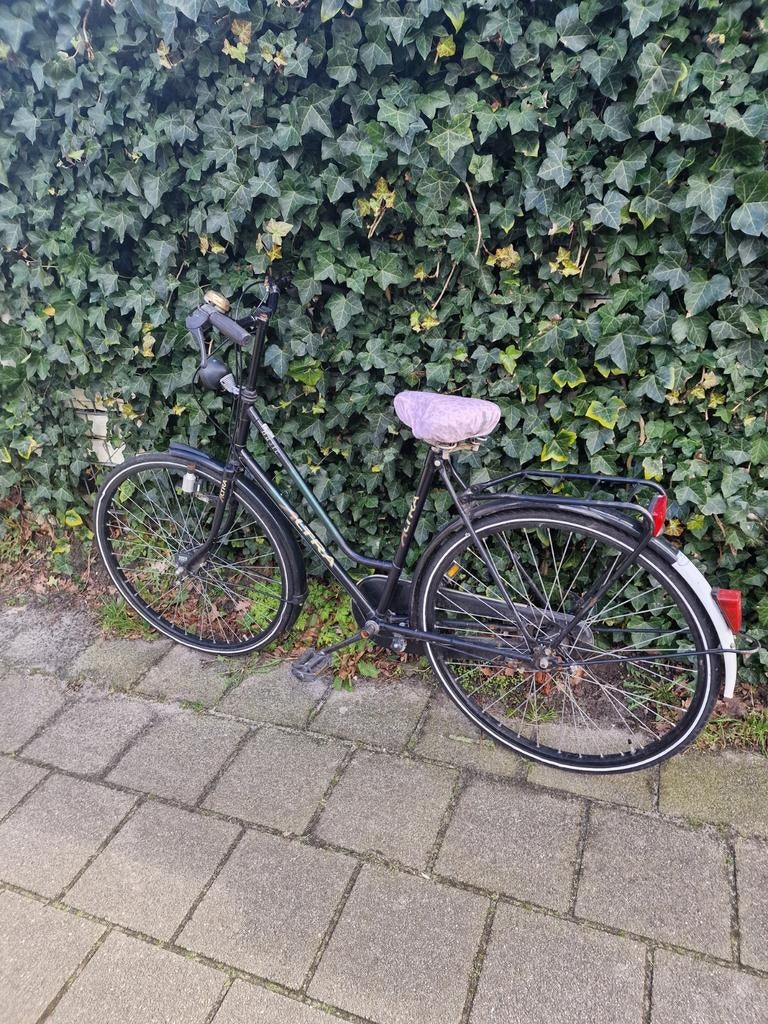 Altra damesfiets, Ophalen
