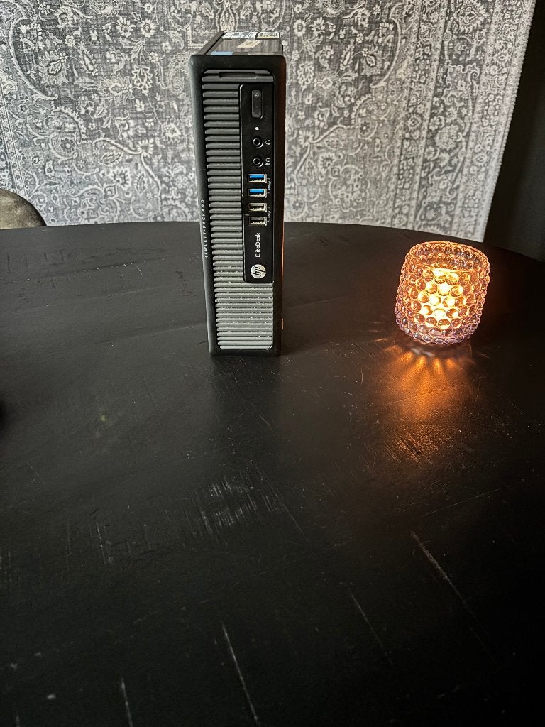 zeer snelle mini hp i5/ 8gb/120gb SSD/windows 11 /25x25cm, Ophalen, 8 GB, 120gb SSD, Zo goed als nieuw