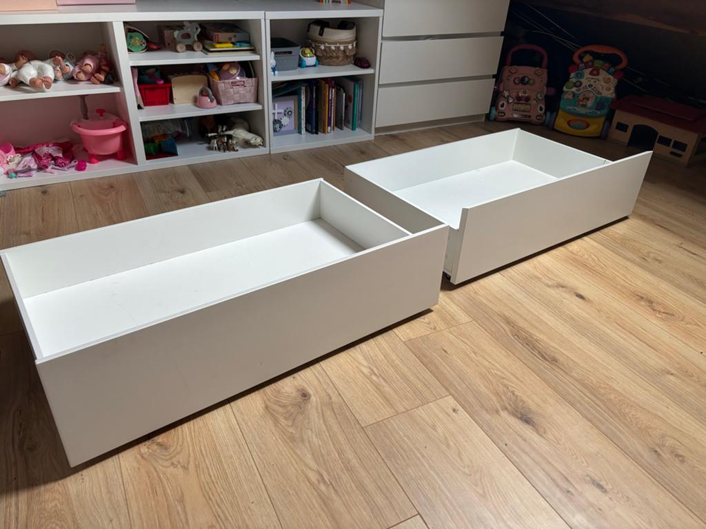 2x ikea malm bedlades, Ophalen of Verzenden, Gebruikt