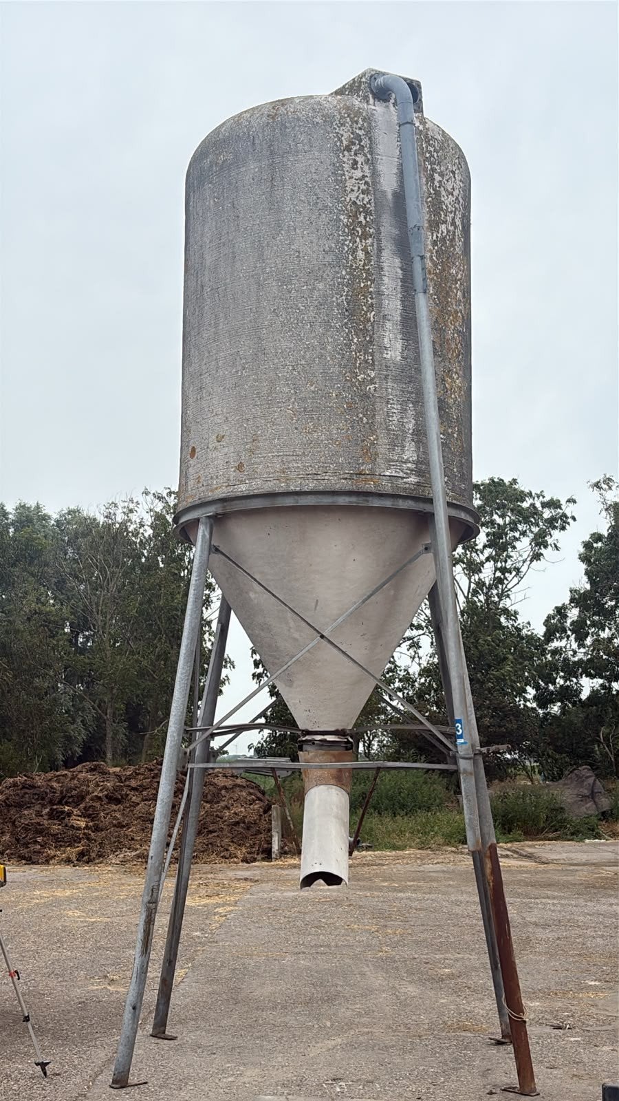 Kunstmest silo 12 ton, Ophalen of Verzenden, Vee