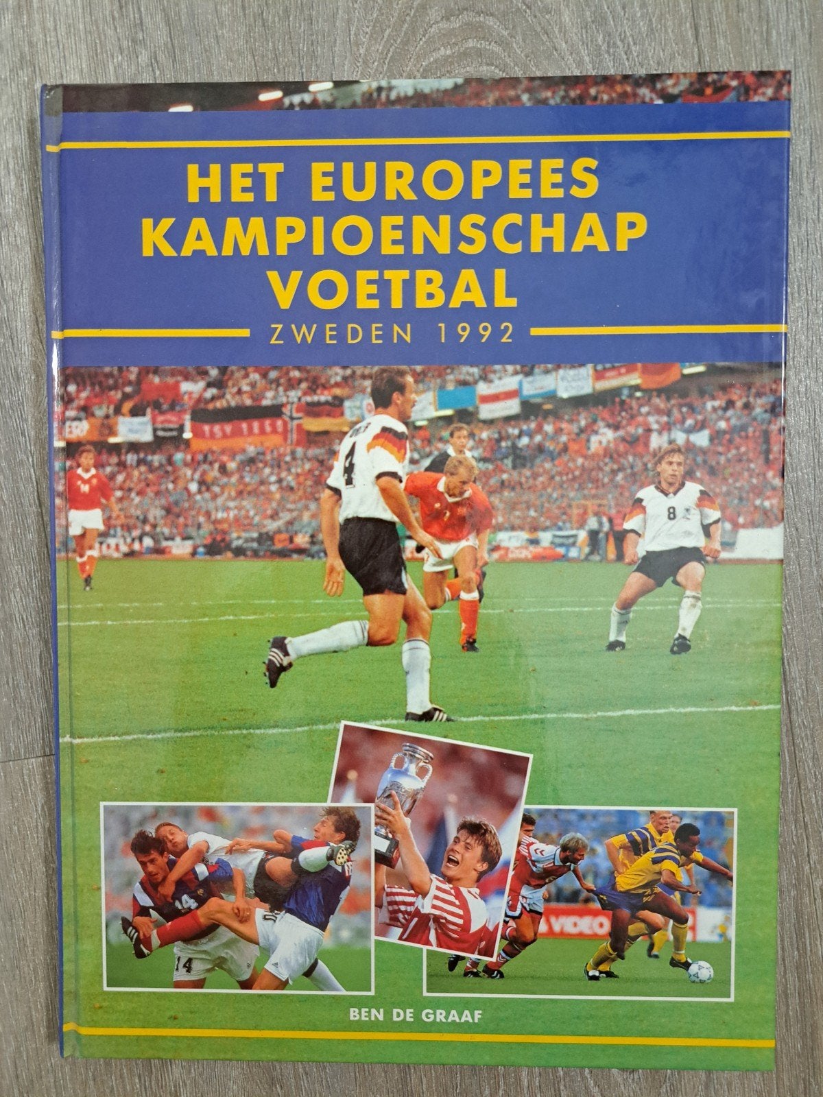 EK 1992 Zweden boek Ben de Graaf, Ophalen of Verzenden, Zo goed als nieuw, Balsport