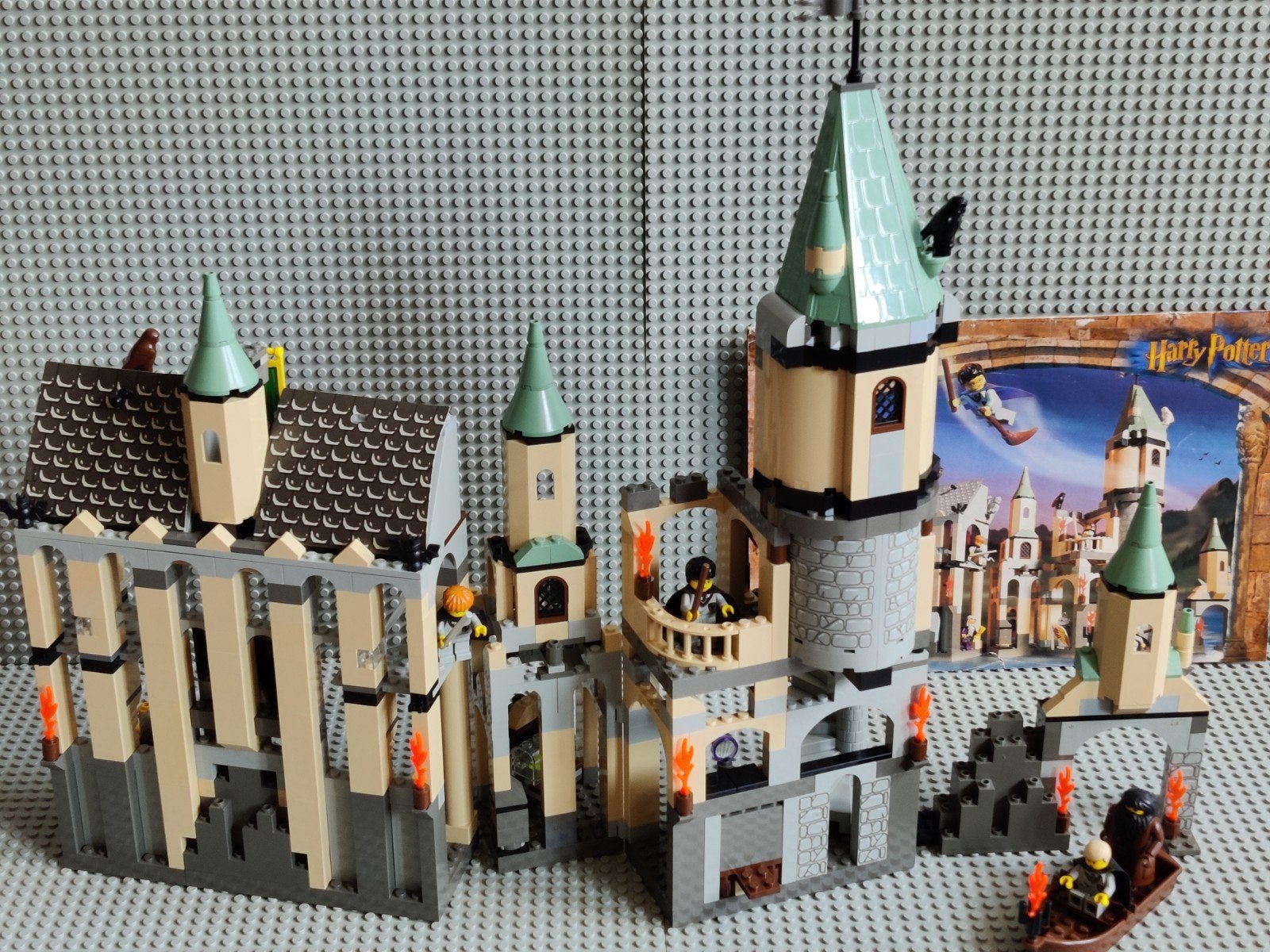 Lego Harry Potter 4709 Hogwarts Kasteel (2001) Compleet, Ophalen of Verzenden