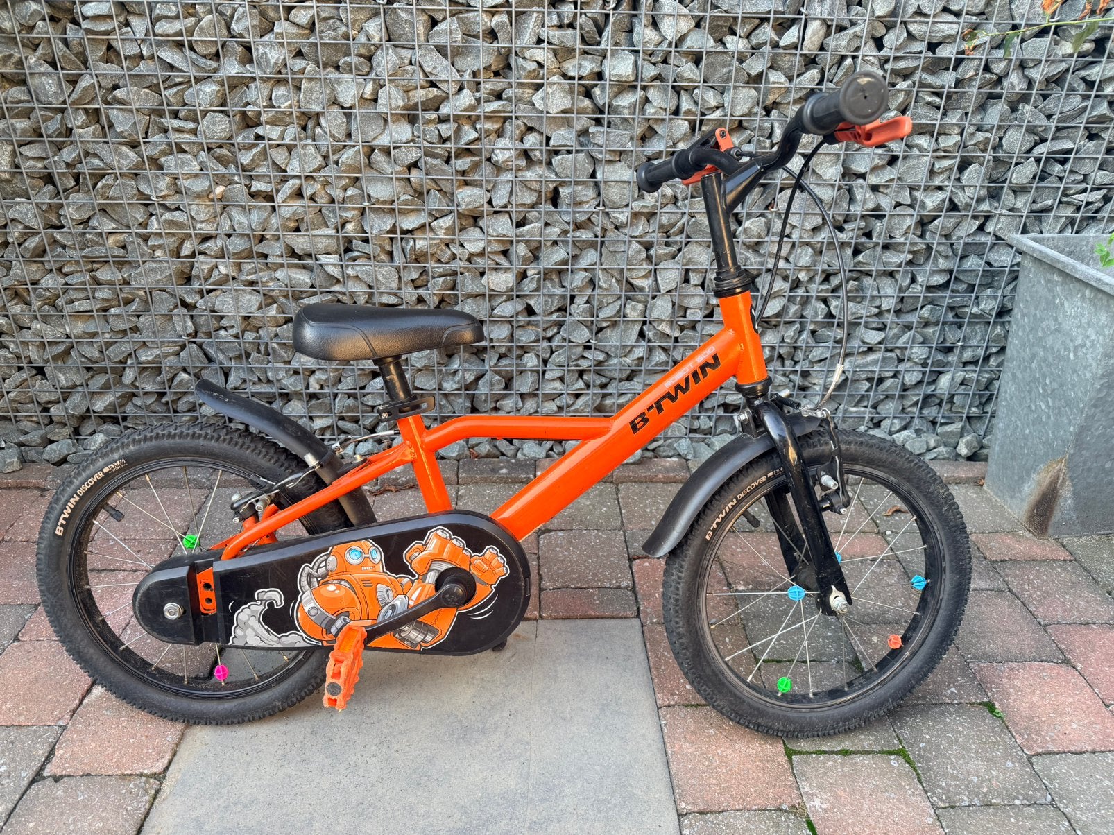 Btwin kinderfiets 16 inch, Fietsen en Brommers, Ophalen, Zo goed als nieuw, 16 tot 20 inch