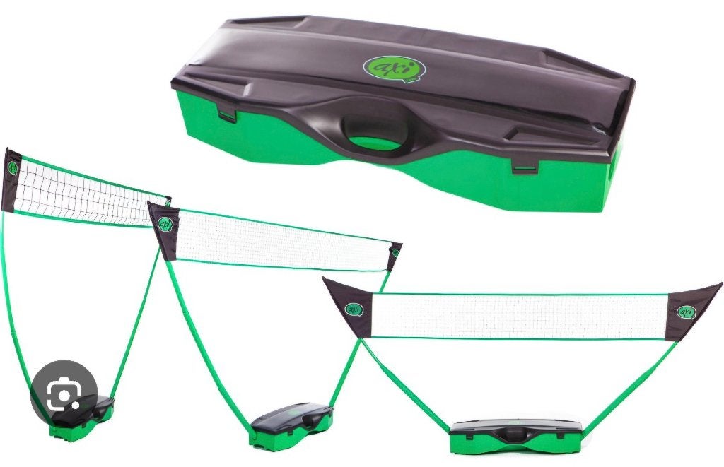 3 in 1 sportset axi badminton, volleybal, tennis, Sport en Fitness, Badminton, Ophalen, Gebruikt, Overige typen
