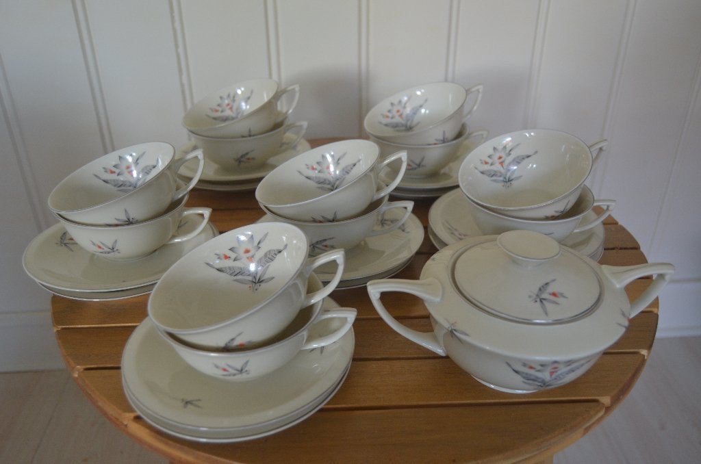 J.S. Maier MCP Czechoslovakia servies antiek, Antiek en Kunst, Ophalen