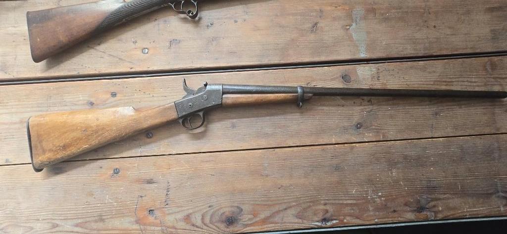 Antiek geweertje, Ophalen, Gebruikt