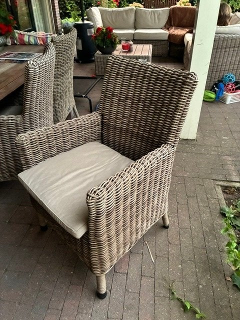 6 tuintafel stoelen (Beach7), Ophalen, Gebruikt, Overige materialen