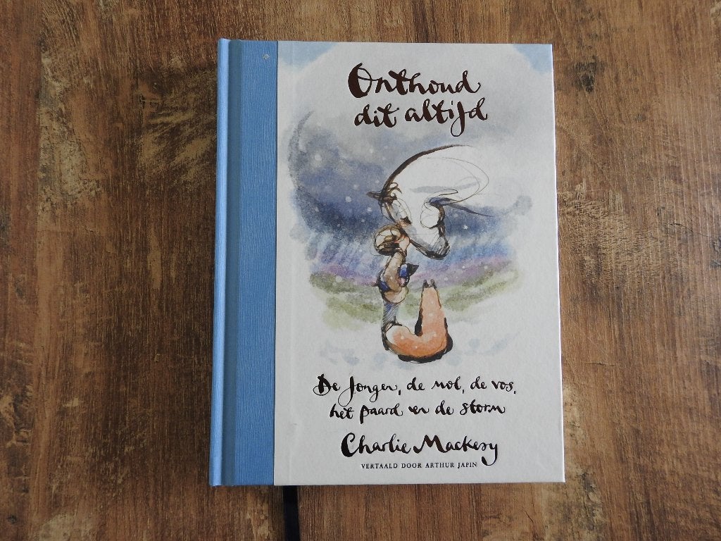 De jongen, de mol, de vos en het paard en de storm, Ophalen of Verzenden, Zo goed als nieuw, Charlie Mackesy