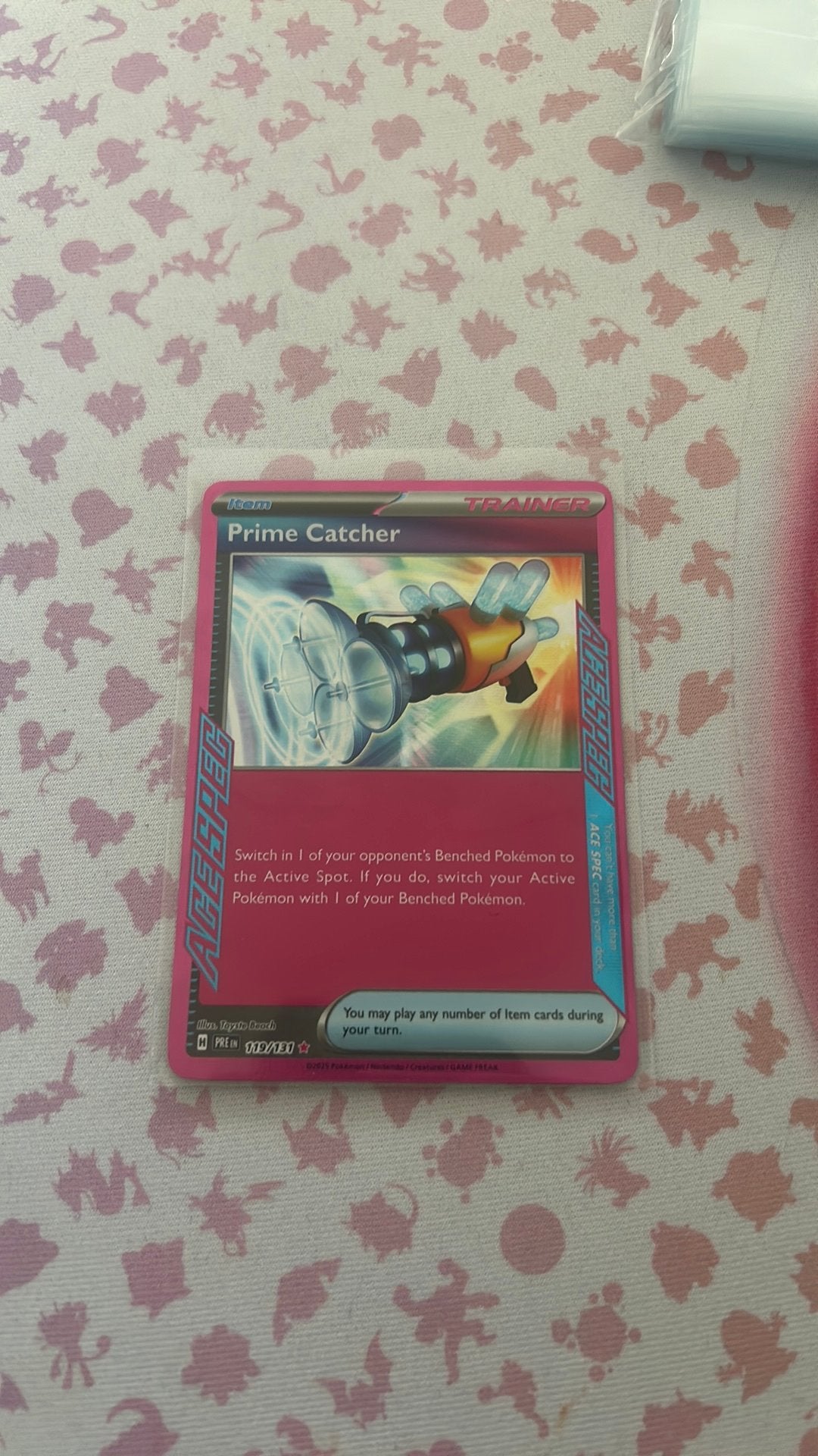 Prime Catcher Prismatic Evolutions, Ophalen of Verzenden, Zo goed als nieuw