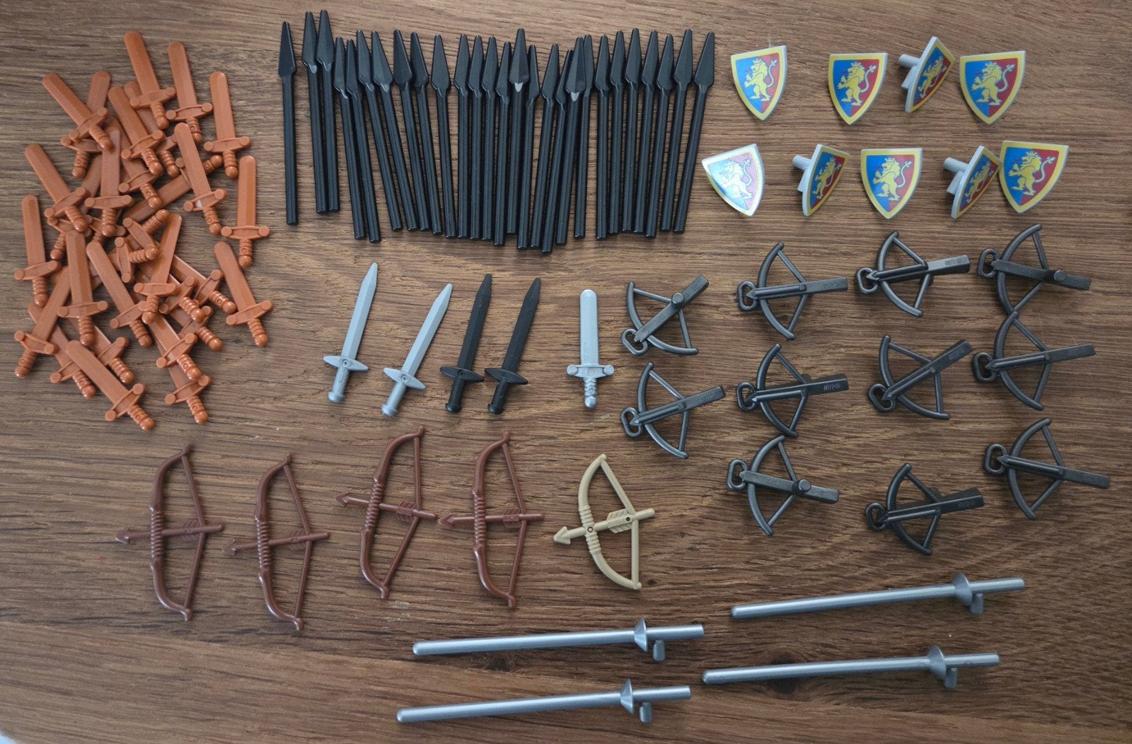 Lego castle accessoires Vlaggen, Fakkels en meer, Ophalen of Verzenden, Zo goed als nieuw, Losse stenen, Lego