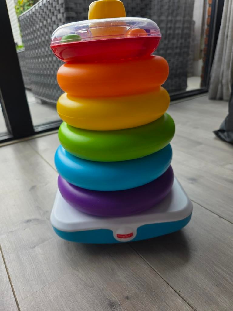 Fisher price stapeltoren, Kinderen en Baby's, Speelgoed | Fisher-Price, Ophalen of Verzenden, Speelset