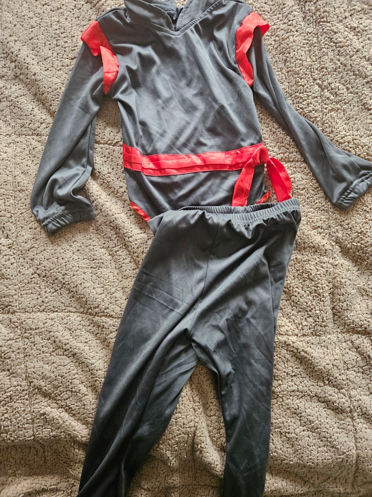 Ninja kostuum voor kinderen (4-6 jaar), Ophalen, Gebruikt, 110 t/m 116, Jongen of Meisje