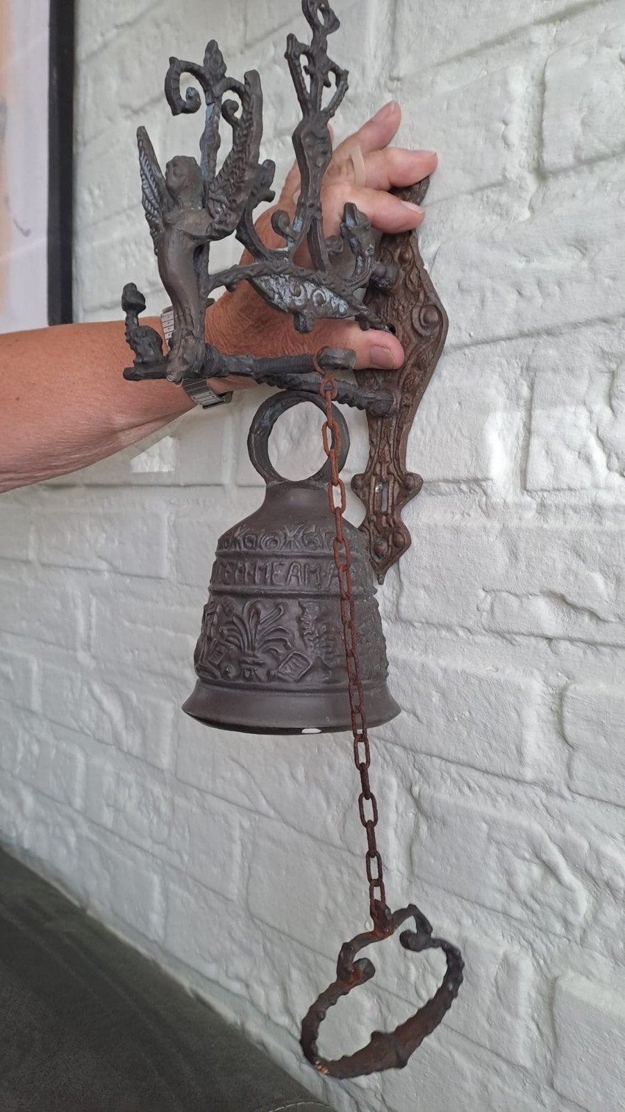 Bronze bel, Ophalen of Verzenden, Gebruikt