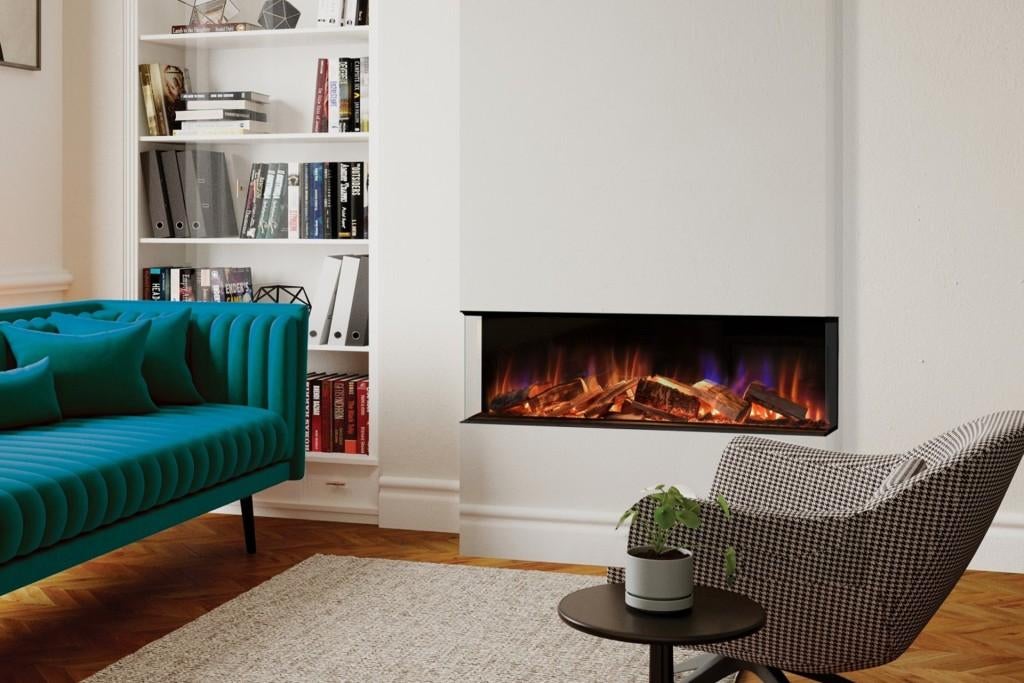 Element4 Elite 100E NIEUW Elektrische Inbouwhaard, Ophalen, Nieuw, Inbouwhaard, Elektrische haard