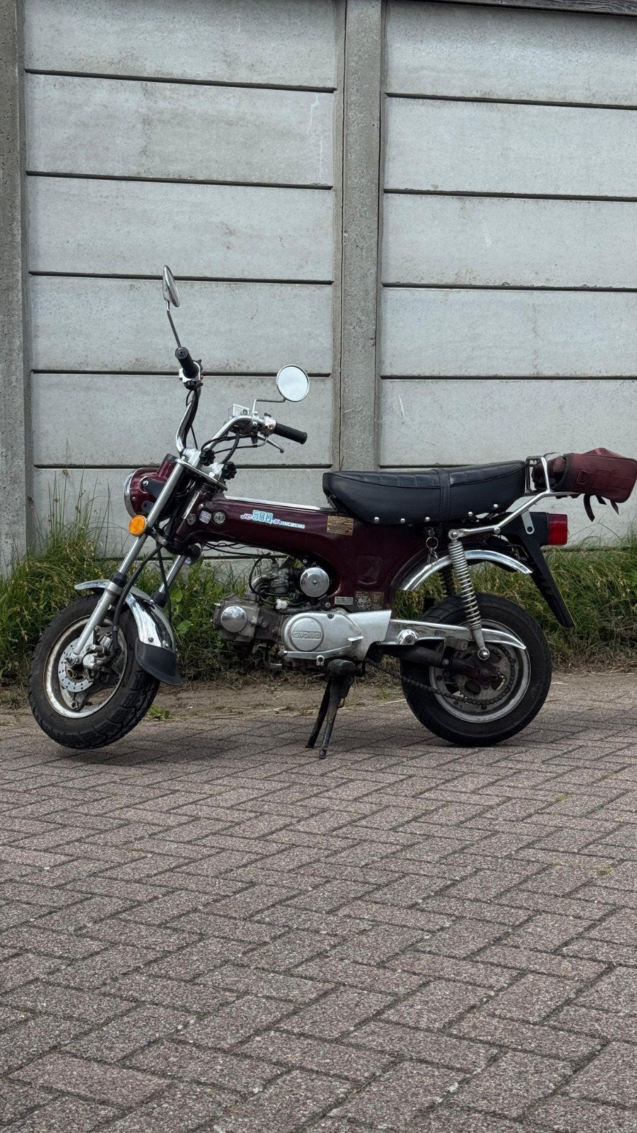 Jincheng JC50Q-5 Bordeaux Rood replica dax, Ophalen, Overige merken