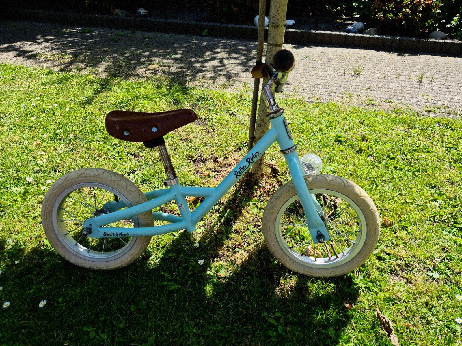 Mintgroene Retro Riders loopfiets, Ophalen, Gebruikt, Loopfiets