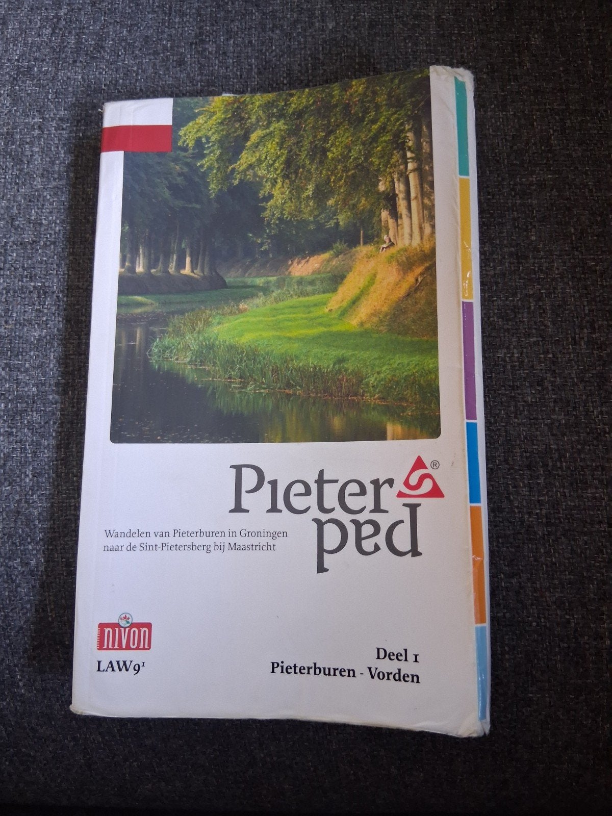 Pieterpad deel 1 (route inmiddels iets aangepast), Boeken, Reisgidsen, Overige merken, Wim van der Ende; Kees Volkers, Europa