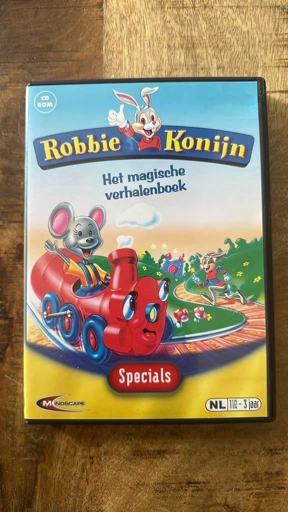 Robbie Konijn: Het Magische Verhalenboek (CD-ROM), Spelcomputers en Games, Puzzel en Educatief, Gebruikt, 1 speler, Ophalen of Verzenden