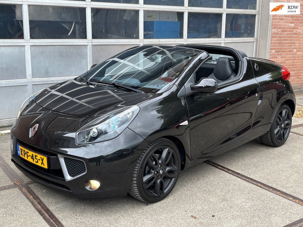 Renault WIND 1.2 TCE Dynamique LEER,CLIMAT,CRUISE 81179 KM A, Voorwielaandrijving, Euro 5, Gebruikt, Zwart